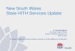 AnnAnnette Marley, NSW Ministry of Health: New South Wales State HITH Services Update