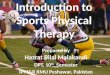 Introduction to Sports Physical Therapy