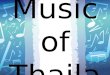 Vocal music of thailand