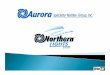 Northern lights presentation - Linea de Textiles para impreison Aurora