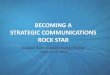 Becoming a Strategic Communications Rock Star - CPRS Webinar Caroline Kealey