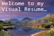Visual Resume (Actuary)