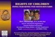 Dr.C.Muthuraja’s “RIGHTS OF CHILDREN INFECTED/AFFECTED WITH HIV/AIDS’