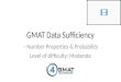 GMAT DS : Number Properties & Theory and Probability