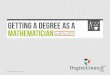 Mathematics - Getting a Degree as a Mathematician, Salaries, Job Demand