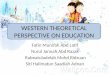 western theoretical perspective on education