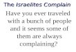 Feb 17 23 Israelites Complain