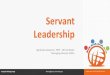Servant Leadership - Agnieszka Gasperini @ Agile Management 2014 Poland
