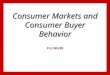 Consumer buyers behaviorkotler