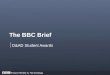 D&AD Student Awards - BBC interactive brief