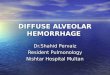 Alveolar haemorrhage