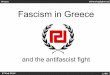 Fascism in Greece and the Antifascist Fight