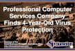 Professional Computer Services Co. Finds 4-Year-Old Virus Protection (Slides)