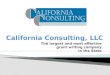 California Consulting LLC About Us Presentation