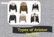 Types of aviator jackets