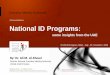 National ID Programs: Some Insights from the UAE