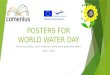 Posters for the  water  day