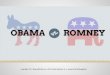 Obama or Romney - An Infographic PDF - Crisp And Non-biased