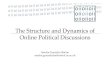 The Structure of Political Discussion Networks