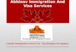 Canada immigration service for  psychologists occupation