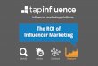 Return on Influence - TapInfluence