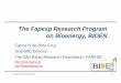 The Fapesp Research Program on Bioenergy, BIOEN