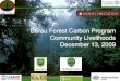 Berau Forest Carbon Program Community Livelihoods