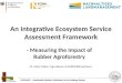 Session 6.2 integrative ecosystem service assessment framework, rubber agroforestry