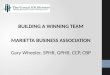 Building a Winning Team by Gary Wheeler