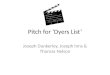 Pitch for ‘Dyers List’