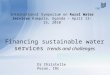 KEYNOTE - Pezon - Trends in financing sustainability