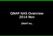 QNAP NAS Selection Guide (Q4 2014)