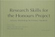 Hist honours project 2013