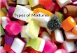 Types of Mixtures Chemistry