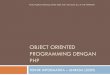 Object oriented programming dengan php