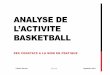 Analyse de l'activité Basketball