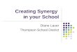 Creating Synergy in Your School