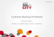 Common Backup Problems - Steve Jones