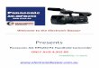 Panasonic ag hpx250 p2 handheld camcorder