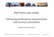 Case Study for a GPS installation at the Port of Liverpool