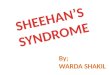 Sheehan's syndrome and simmond's syndrome