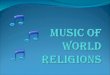 Music Of World Religions