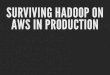 Surviving Hadoop on AWS