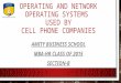 Operating and network operating systems