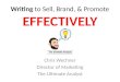 Writing to Sell, Brand, & Promote Effectively