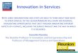 Innovation in Services - LBS Professor Kamalini Ramdas