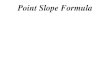 11X1 T06 04 point slope formula (2011)