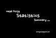 Head first statistics_summary_ch01