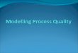 Modelling process quality