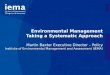 Environmental Management: Taking a Systematic Approach - Martin Baxter (IEMA) - Energy & Environment Expo, 17 June 2014